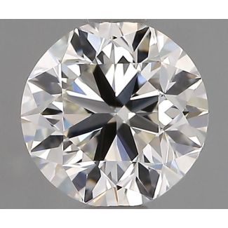 1.00 Carat Round G VVS2 VG EX IGI Natural Diamond