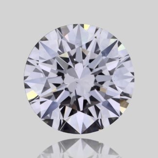 0.6 Carat Round I VS1 EX GIA Natural Diamond