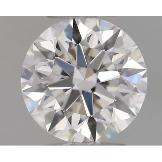 0.4 Carat Round G VS1 EX IGI Natural Diamond