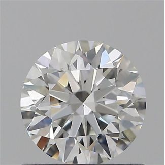 0.60 Carat Round G SI1 EX GIA Natural Diamond