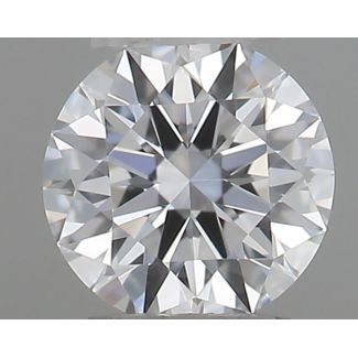 0.18 Carat Round D VS1 EX GIA Natural Diamond