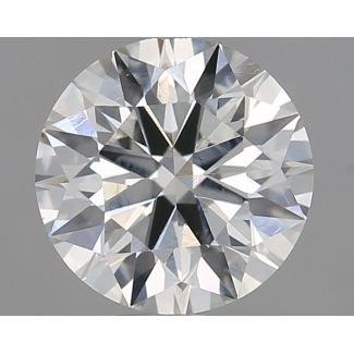 0.7 Carat Round I VS1 EX GIA Natural Diamond