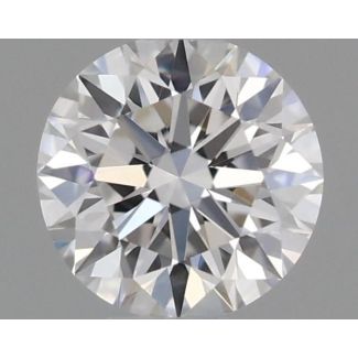 0.3 Carat Round D VVS1 EX VG GIA Natural Diamond