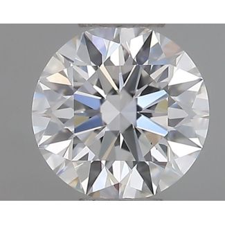 0.58 Carat Round D VS1 EX GIA Natural Diamond