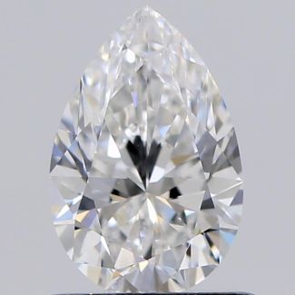 0.70 Carat Pear E IF - EX VG GIA Natural Diamond