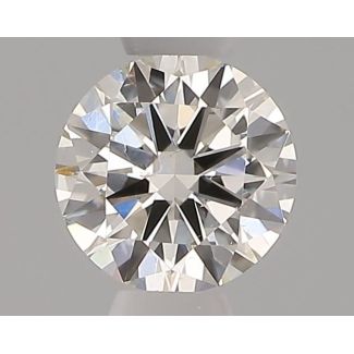 0.30 Carat Round H VS2 EX VG IGI Natural Diamond