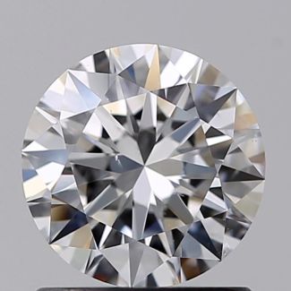 0.92 Carat Round D SI1 EX GIA Natural Diamond