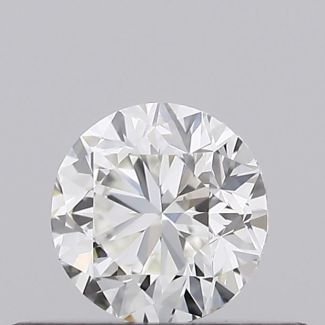 0.3 Carat Round H VVS2 GD EX VG GIA Natural Diamond