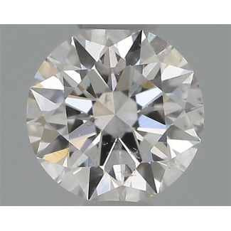 0.30 Carat Round G SI2 EX GIA Natural Diamond