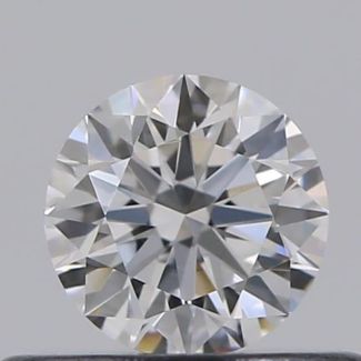 0.32 Carat Round D VVS1 EX GIA Natural Diamond