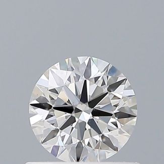 0.54 Carat Round E VS1 EX GIA Natural Diamond