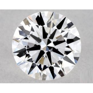 0.31 Carat Round D VVS1 EX GIA Natural Diamond