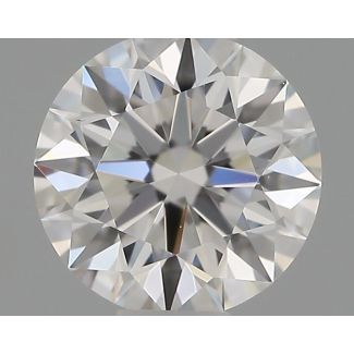 0.37 Carat Round G VVS1 EX GIA Natural Diamond