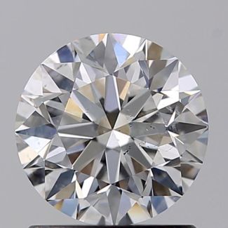 1.01 Carat Round E SI2 EX GIA Natural Diamond