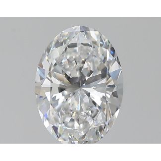 0.9 Carat Oval E VS2 - EX GIA Natural Diamond