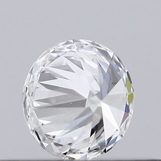 0.22 Carat Round D VS2 EX VG GIA Natural Diamond