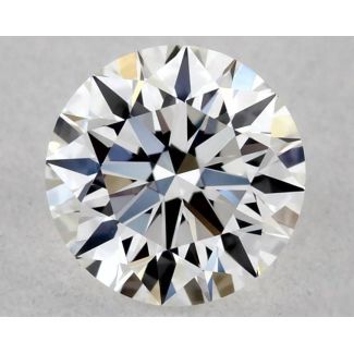 0.33 Carat Round F VVS1 EX GIA Natural Diamond