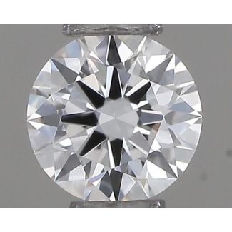 0.20 Carat Round D IF EX GIA Natural Diamond