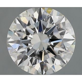 2.01 Carat Round H VS1 EX HRD Natural Diamond