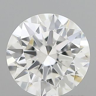 0.62 Carat Round E VVS2 EX GIA Natural Diamond