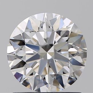 1.02 Carat Round E VS2 EX GIA Natural Diamond