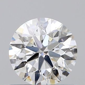 0.75 Carat Round F VS2 EX GIA Natural Diamond