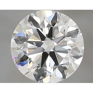 0.5 Carat Round G SI1 EX VG GIA Natural Diamond