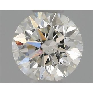 0.30 Carat Round H SI1 EX VG IGI Natural Diamond