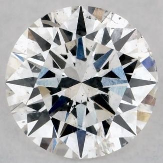 0.3 Carat Round F SI2 EX GIA Natural Diamond