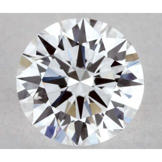 0.3 Carat Round D VVS2 EX VG GIA Natural Diamond