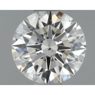 0.5 Carat Round F SI1 EX VG GIA Natural Diamond