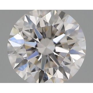 0.3 Carat Round H VVS1 EX GIA Natural Diamond