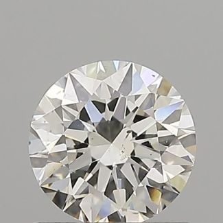 0.7 Carat Round I SI1 EX GIA Natural Diamond