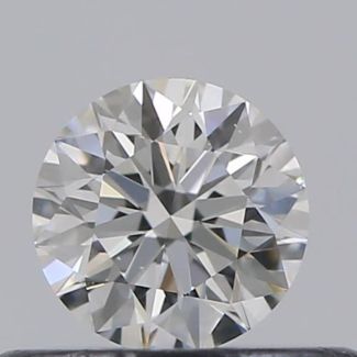 0.31 Carat Round F VS1 EX VG GIA Natural Diamond