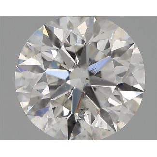 0.50 Carat Round G SI2 VG GD GIA Natural Diamond