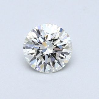 0.42 Carat Round I VS1 VG EX GIA Natural Diamond