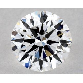 0.5 Carat Round D VVS2 EX VG GIA Natural Diamond