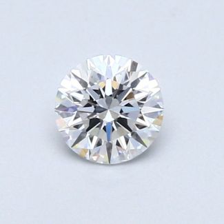 0.41 Carat Round D VS1 VG EX GIA Natural Diamond