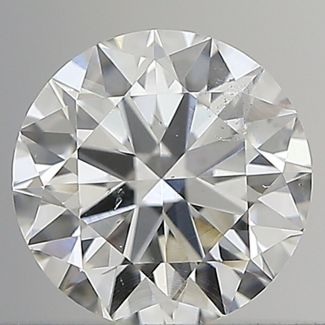 0.50 Carat Round G SI1 VG GIA Natural Diamond