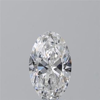 2.01 Carat Oval D SI1 - EX VG GIA Natural Diamond