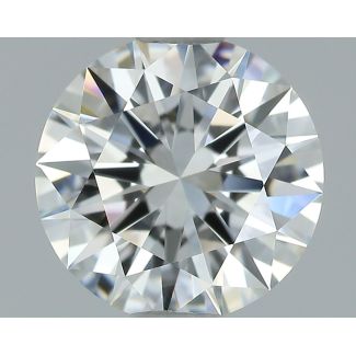 1.02 Carat Round F VVS1 EX GIA Natural Diamond