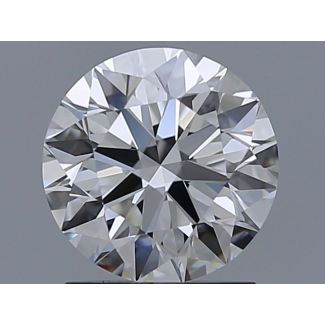 1.55 Carat Round H IF EX GIA Natural Diamond