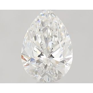 0.4 Carat Pear E VVS1 - EX VG GIA Natural Diamond