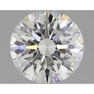 0.5 Carat Round D VVS1 EX GIA Natural Diamond