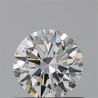 0.55 Carat Round G VS1 EX GIA Natural Diamond