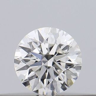 0.18 Carat Round G VS1 EX GIA Natural Diamond