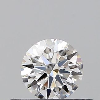 0.3 Carat Round H IF EX GIA Natural Diamond