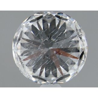 0.35 Carat Round F SI2 EX GIA Natural Diamond