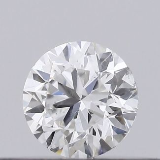 0.23 Carat Round E SI1 VG EX GIA Natural Diamond