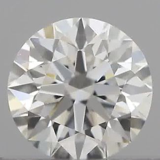 0.27 Carat Round G VVS1 EX GIA Natural Diamond